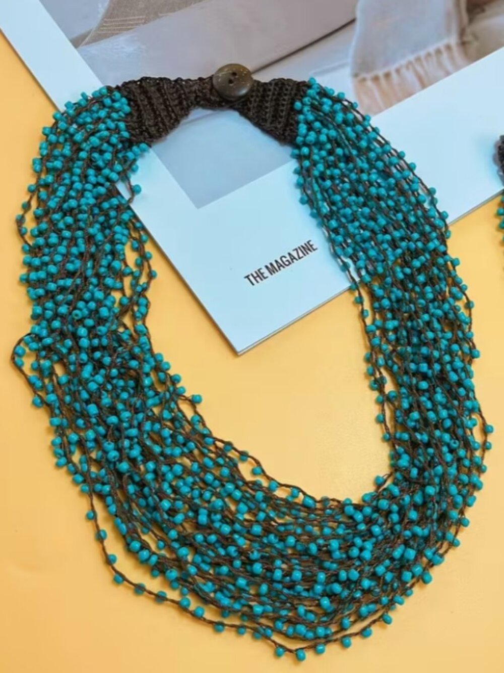 Turquoise Beaded Necklace